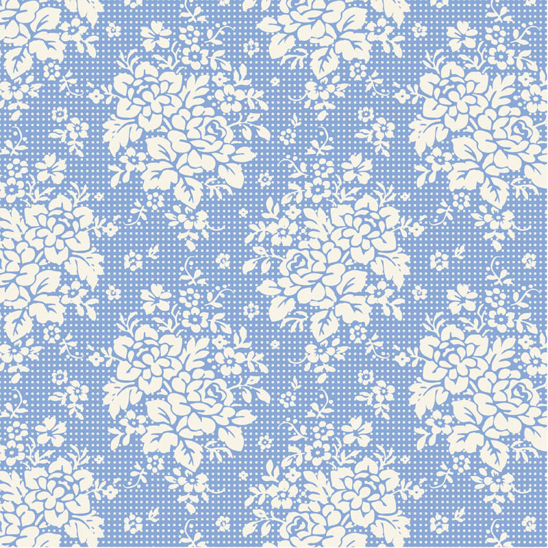 TILDA SOMETHING BLUE PICKNIC - 100666 - 100% Cotton