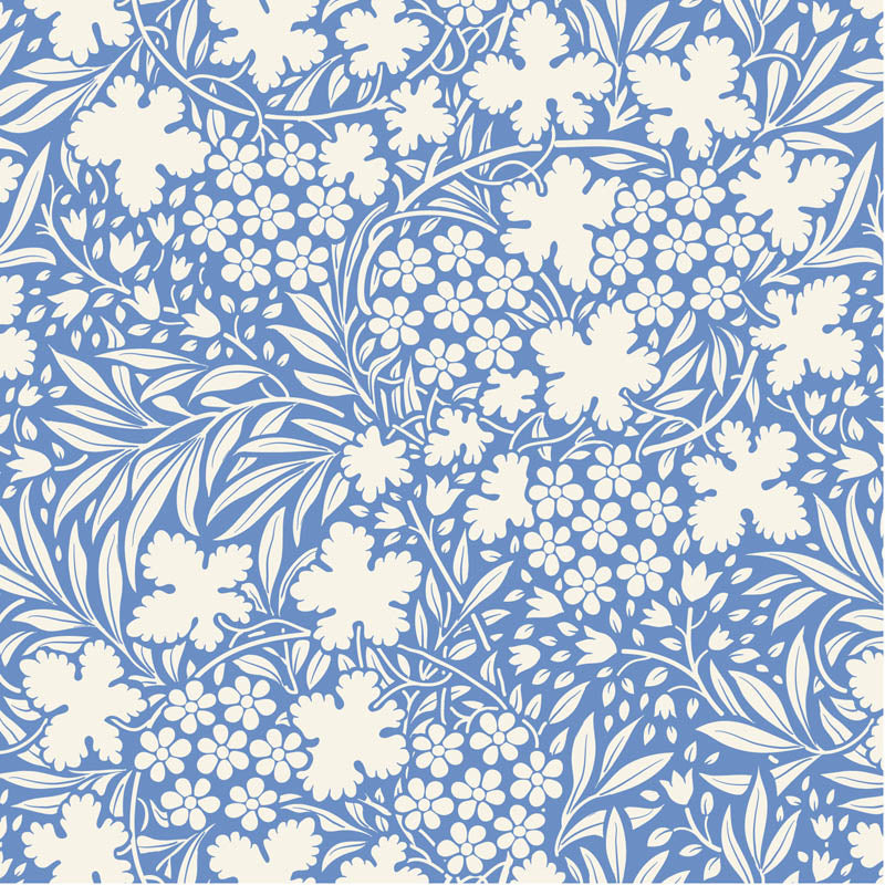 TILDA SOMETHING BLUE BUSHBLOOM - 100668 - 100% Cotton