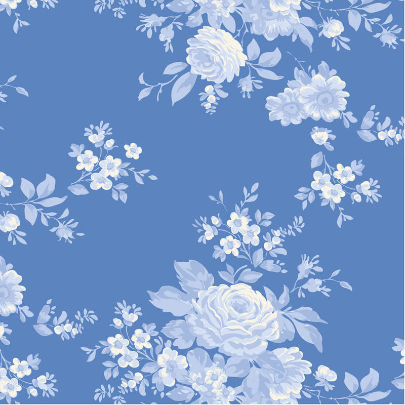 TILDA SOMETHING BLUE CAROL - 100674 - 100% Cotton