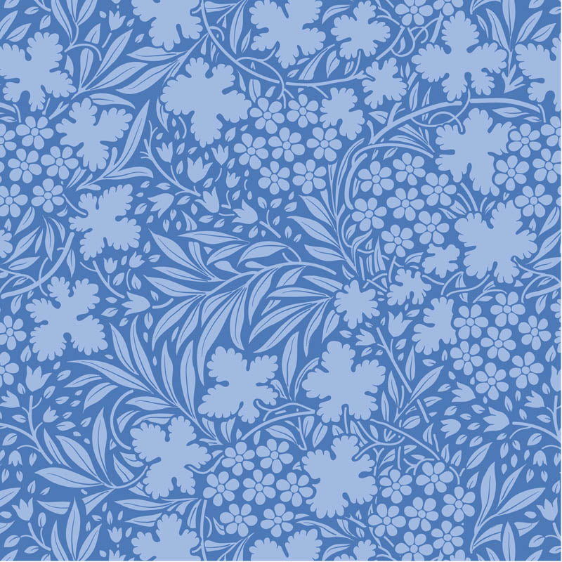 TILDA SOMETHING BLUE BUSHBLOOM - 100678 - 100% Cotton
