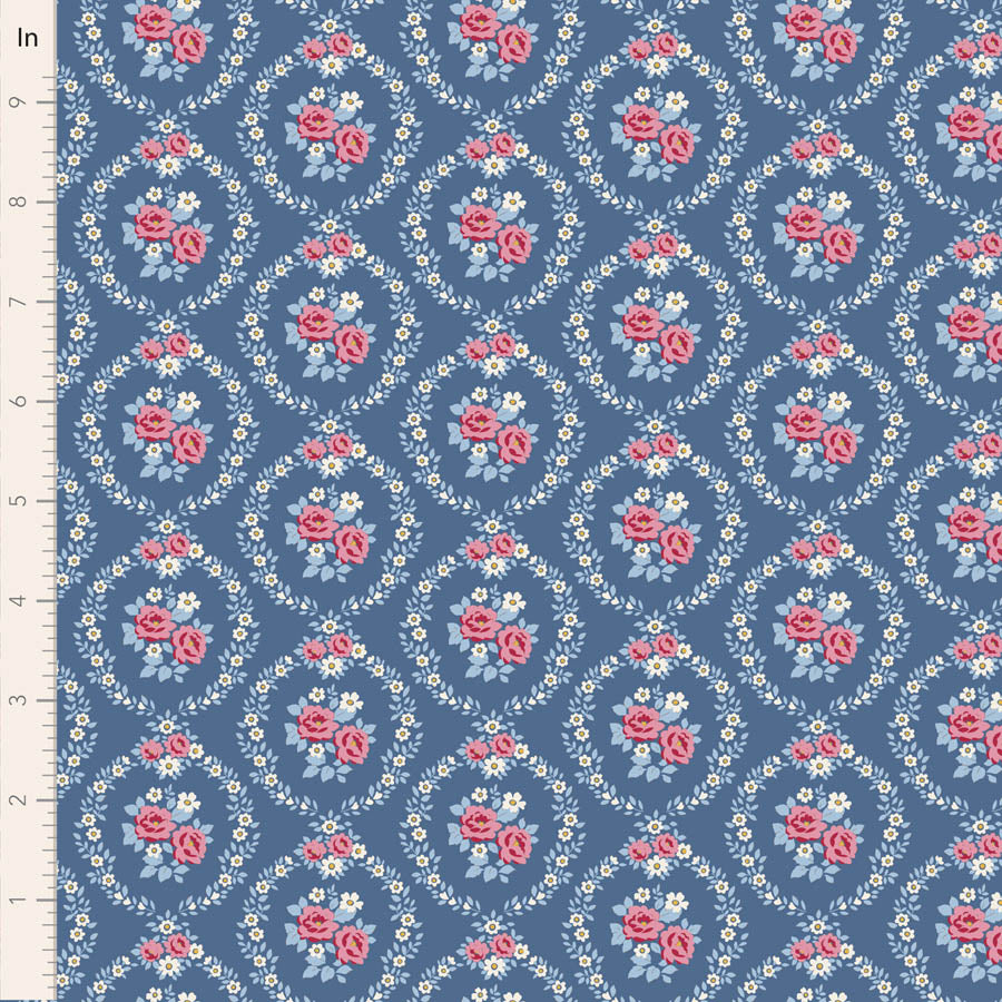 TILDA VILLAGE LIFE MABLE - Mable Blue - 100697