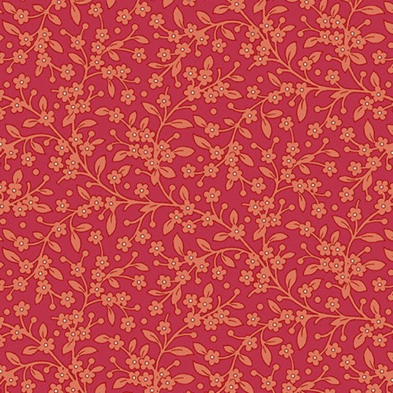 Flower Box – 1017-R - 100% Cotton Fabric