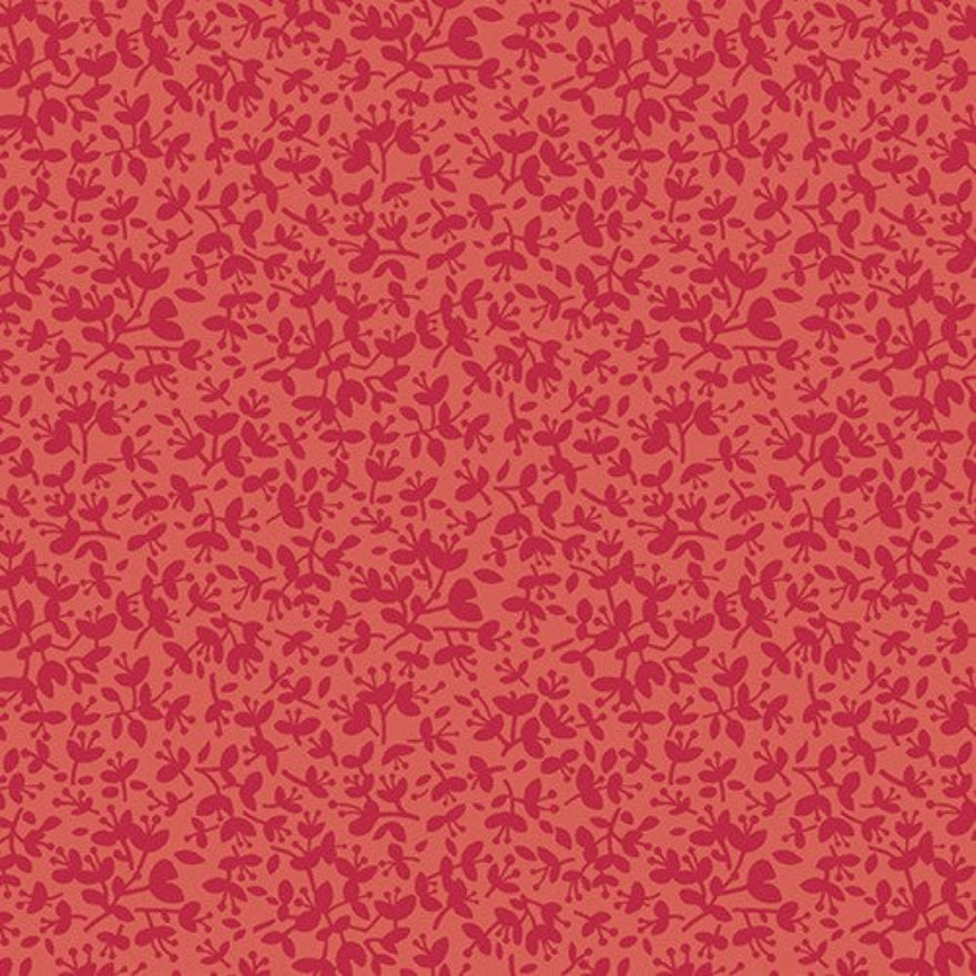 Flower Box – 1021-R - 100% Cotton Fabric