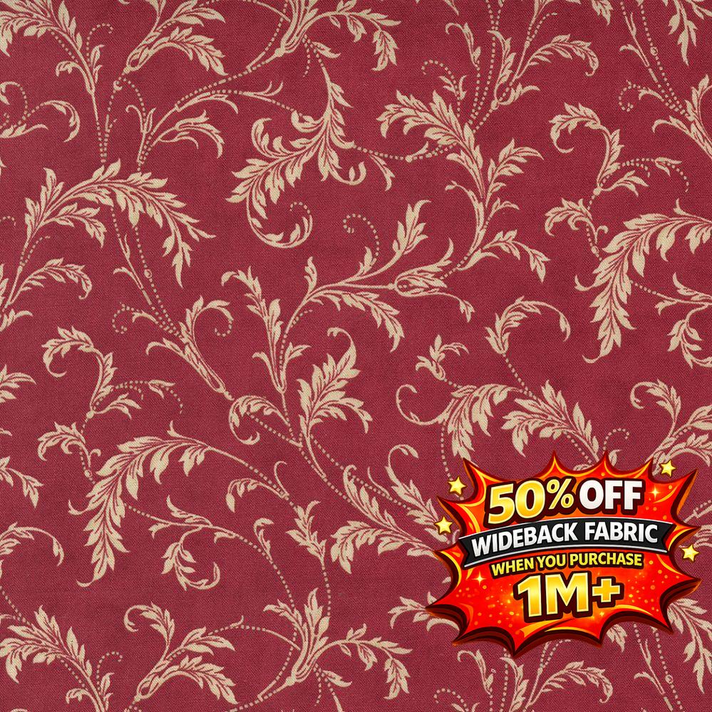 108003 12 Poinsettia Plaza WideBack 108" or 297cm