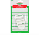 Sullivans 38mm Strap Adjusters - White qty 2