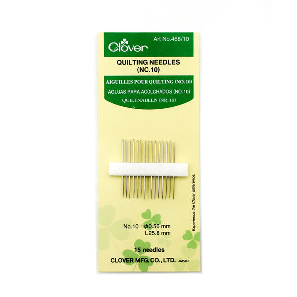 Clover Quilting Needles - N0. 10