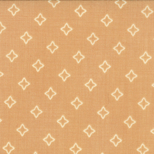 French General Chateau Rouge Vignette 13629 15 Pale Mustard Cotton Fabric 100%