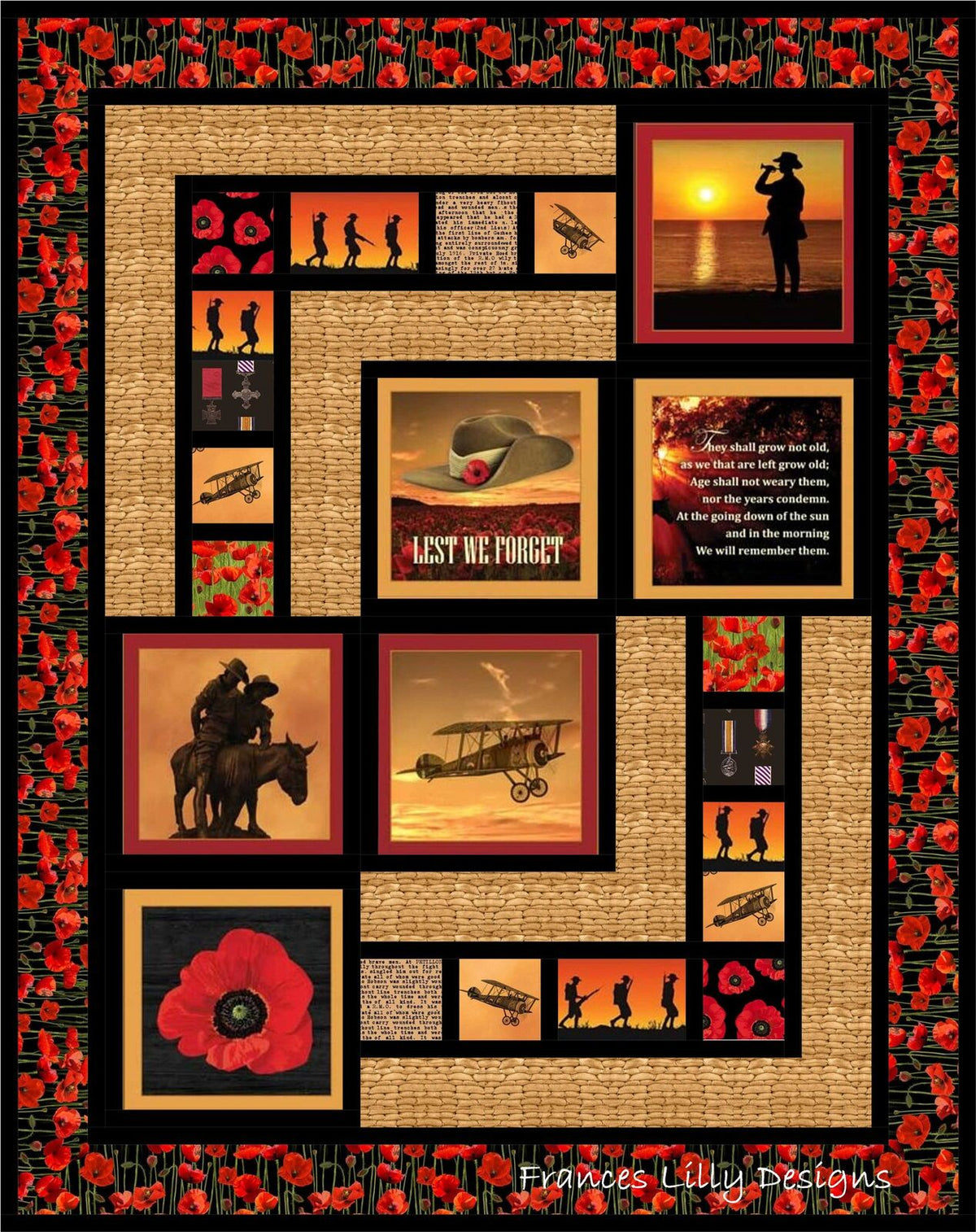 Poppies to Remember Pattern