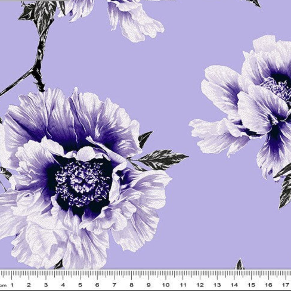 Twilight Floral CP7918 100% Cotton Fabric WOF 110cm- 112cm