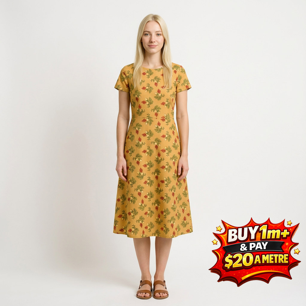 AUTUMN WOODS - A1545Y - 100% Cotton