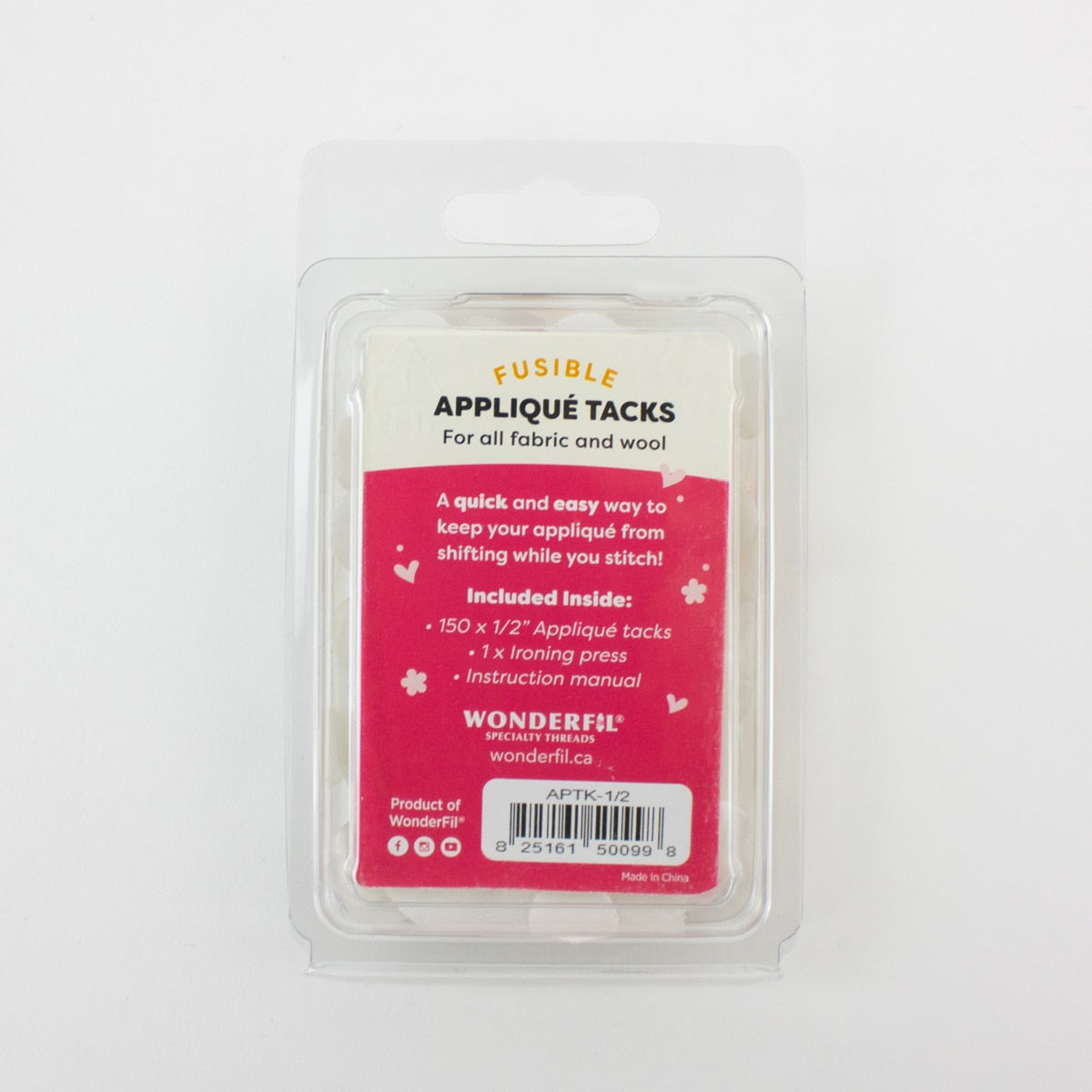 WonderFil Fusible Appliqué Tacks