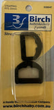 Birch – 20mm D Rings – Plastic – 2 pack – Black