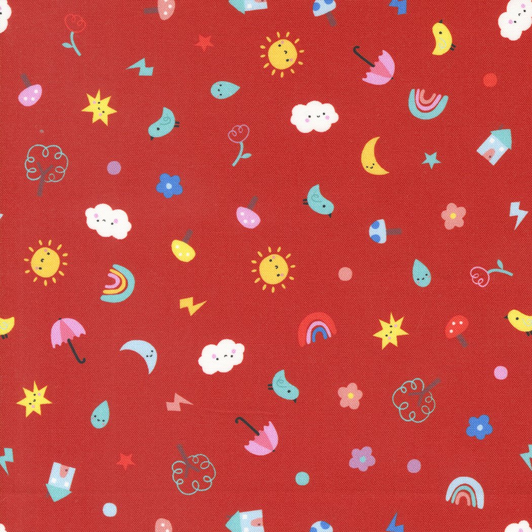 Whatever The Weather 25146 20  Cotton Fabric 100%