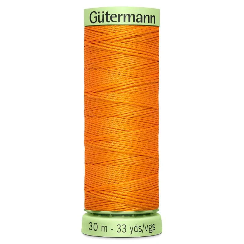 Gutermann Top Stitch Heavy Duty Polyester Sewing Thread - 30m Reel Golden Rod