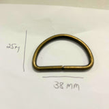 Metal D Ring 38mm wide
