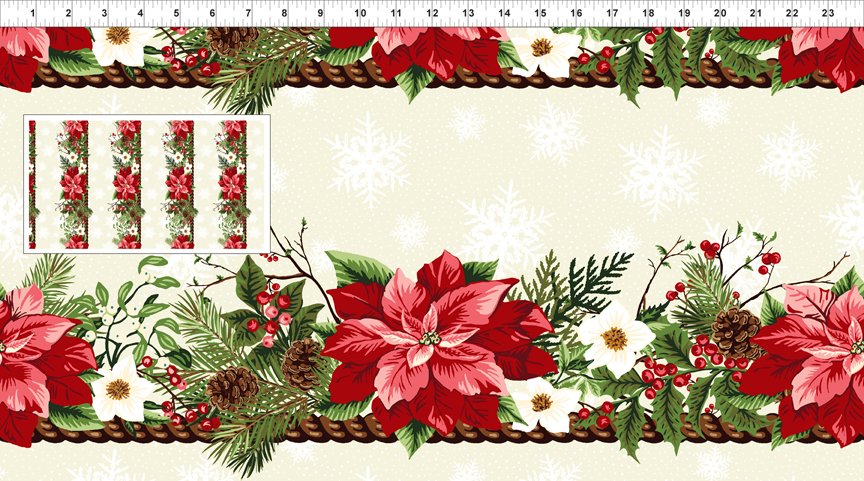 Winter Twist by Jason Yenter for In The Begining Fabrics
