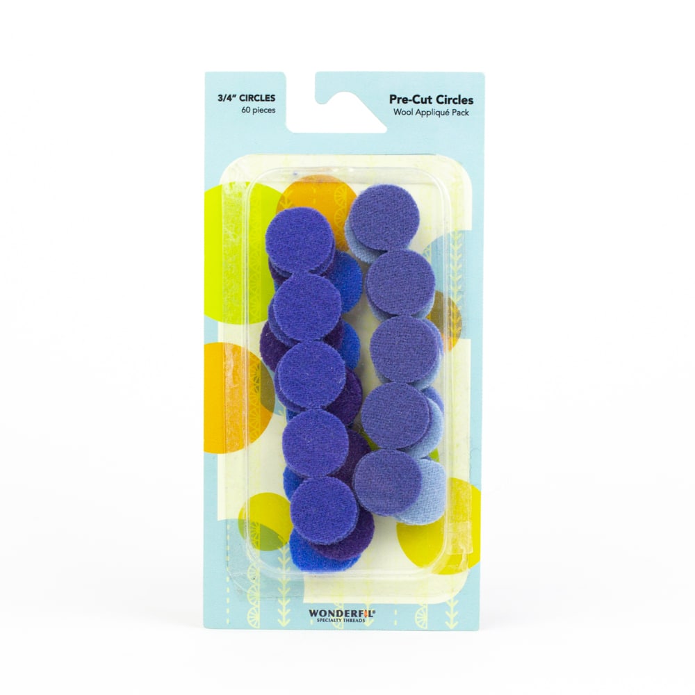 Pre-Cut Wool Circle Appliqué Packs - Sue Spargo