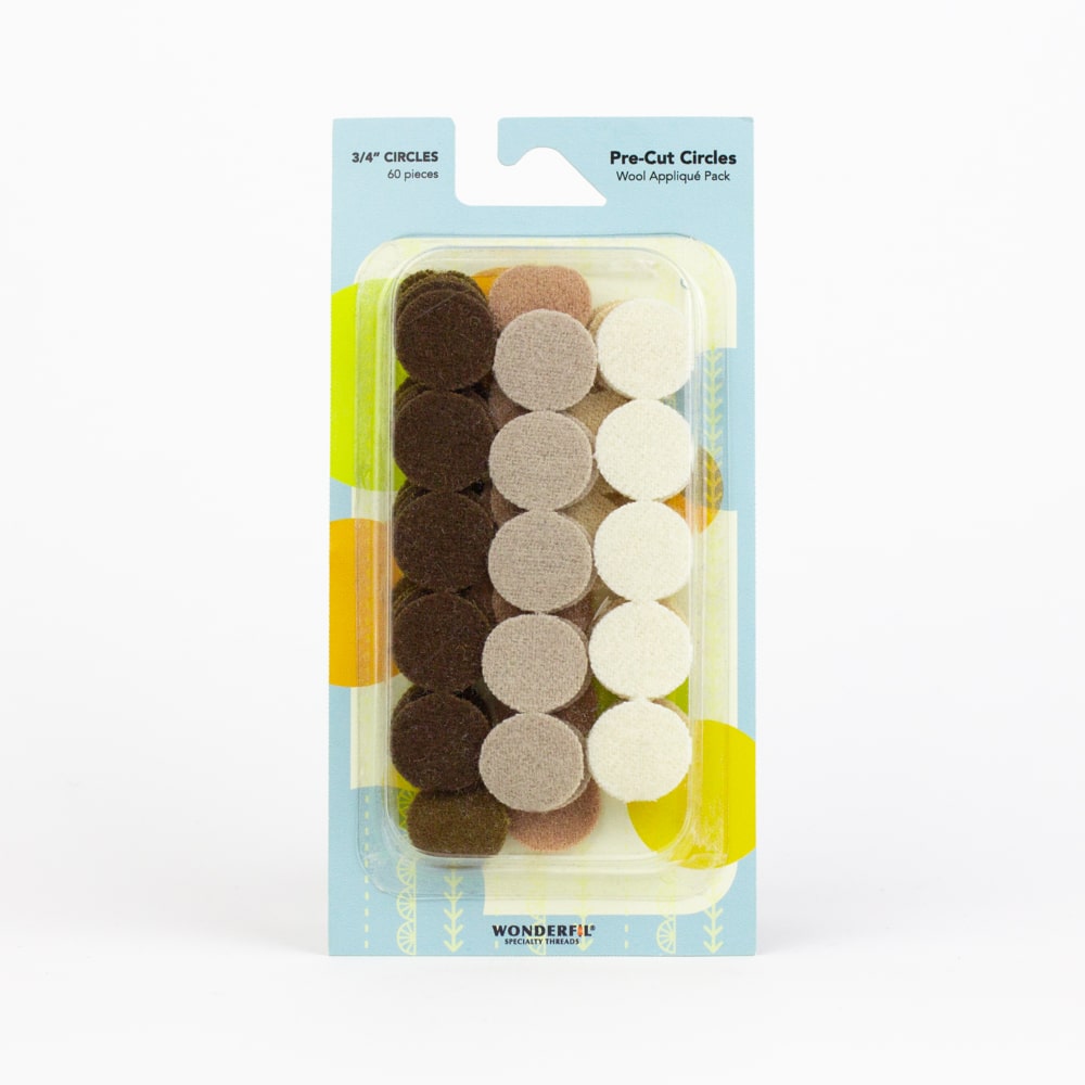 Pre-Cut Wool Circle Appliqué Packs - Sue Spargo