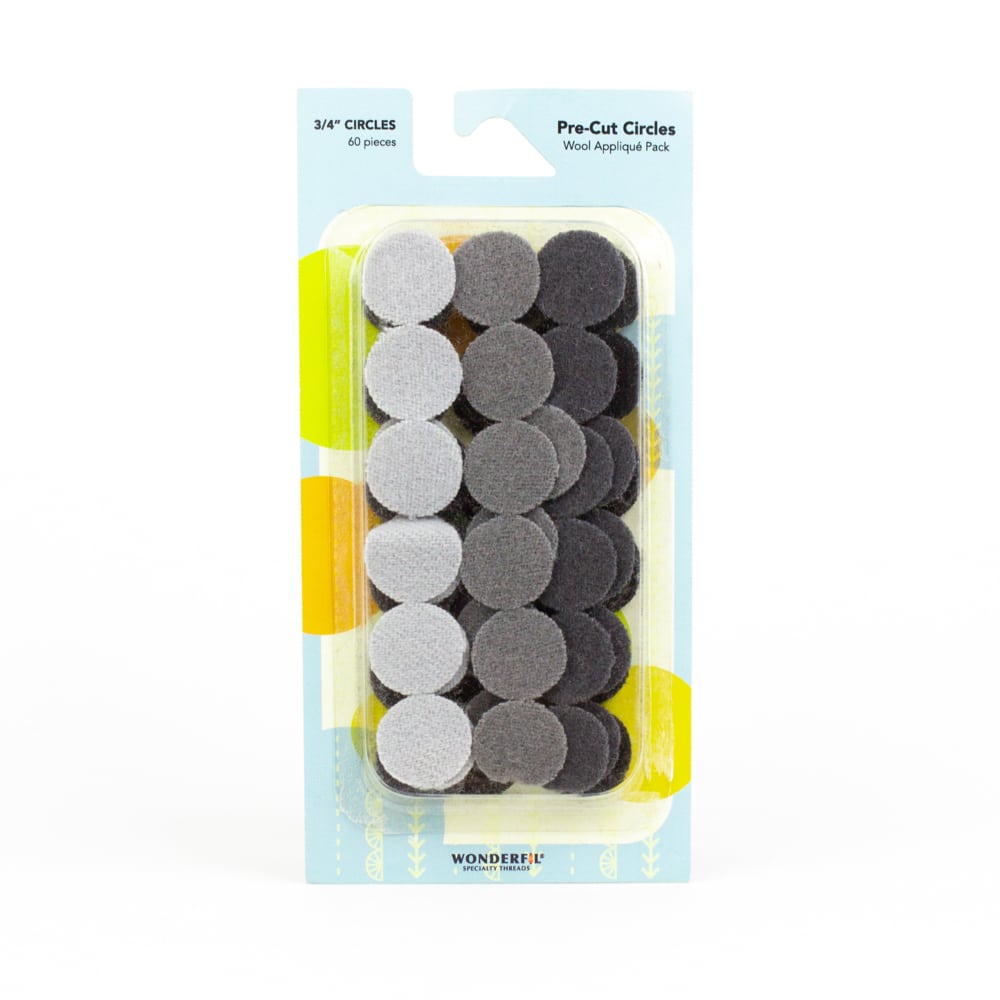 Pre-Cut Wool Circle Appliqué Packs - Sue Spargo