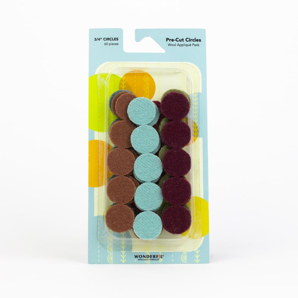 Pre-Cut Wool Circle Appliqué Packs - Sue Spargo