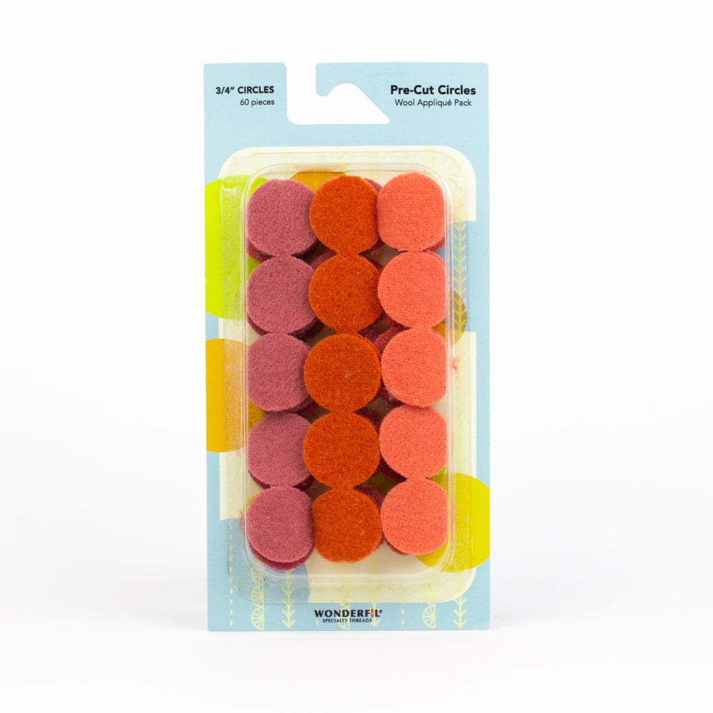 Pre-Cut Wool Circle Appliqué Packs - Sue Spargo