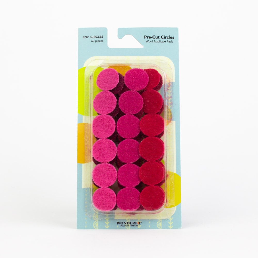 Pre-Cut Wool Circle Appliqué Packs - Sue Spargo