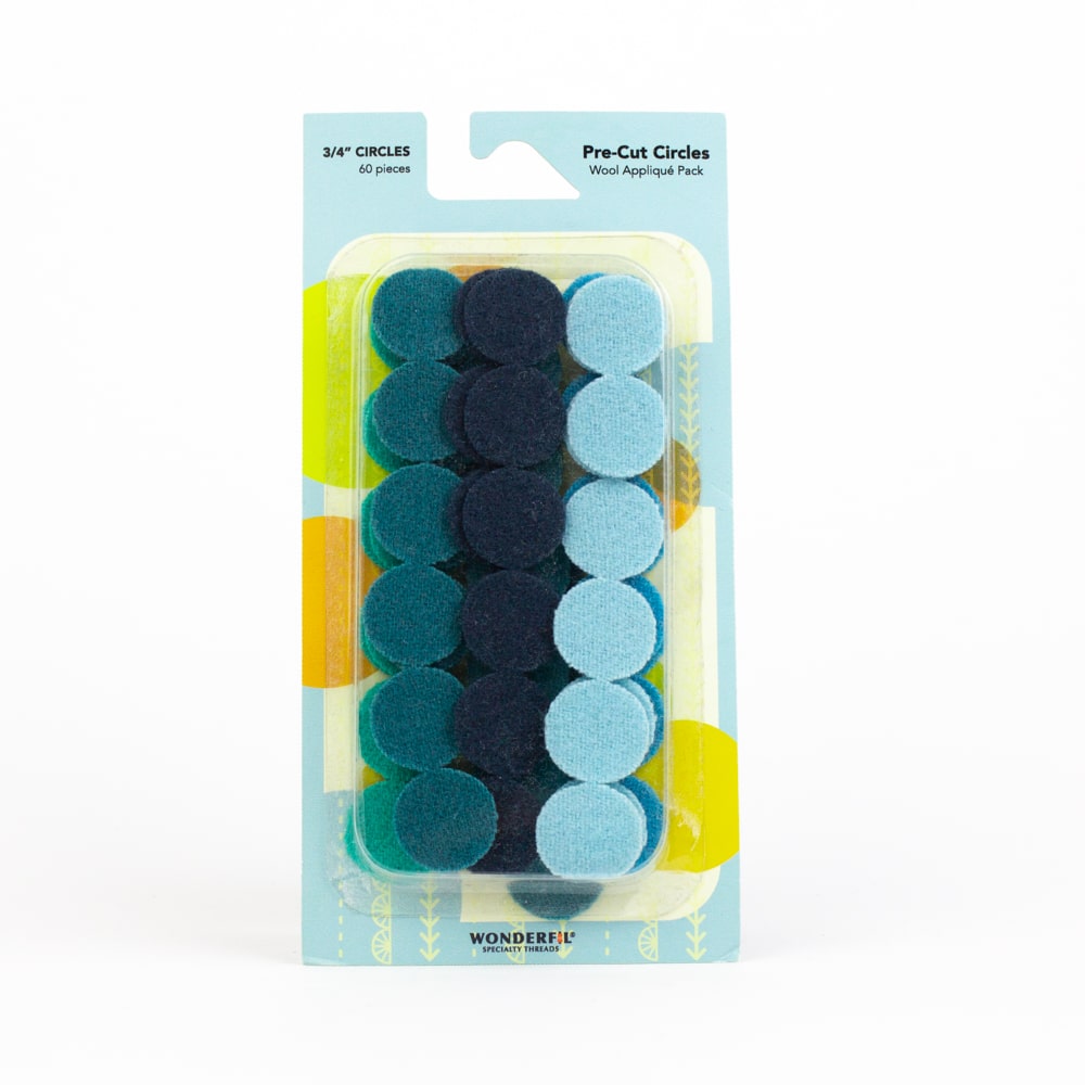 Pre-Cut Wool Circle Appliqué Packs - Sue Spargo