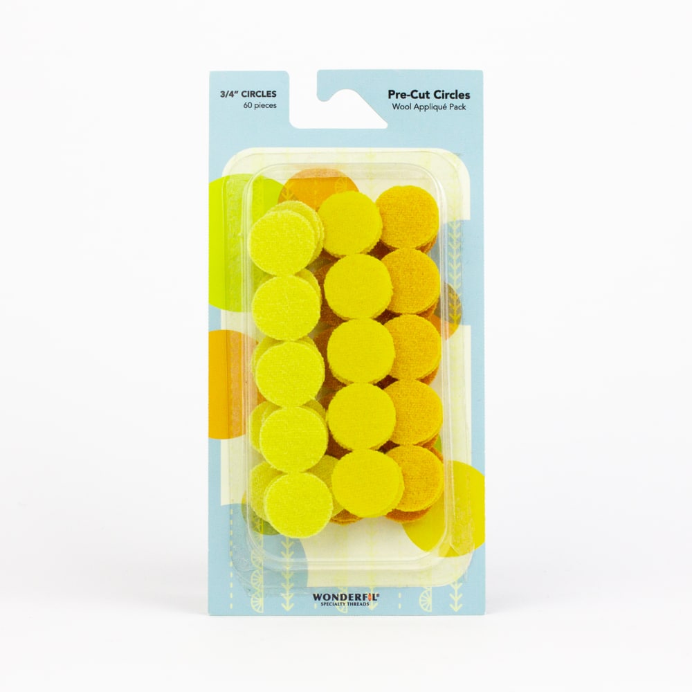 Pre-Cut Wool Circle Appliqué Packs - Sue Spargo