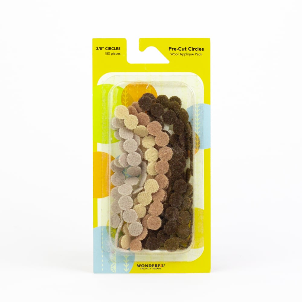 Pre-Cut Wool Circle Appliqué Packs - Sue Spargo