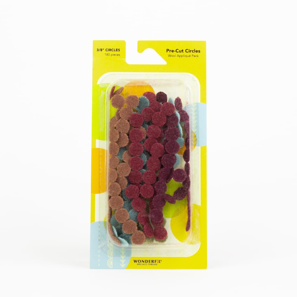 Pre-Cut Wool Circle Appliqué Packs - Sue Spargo