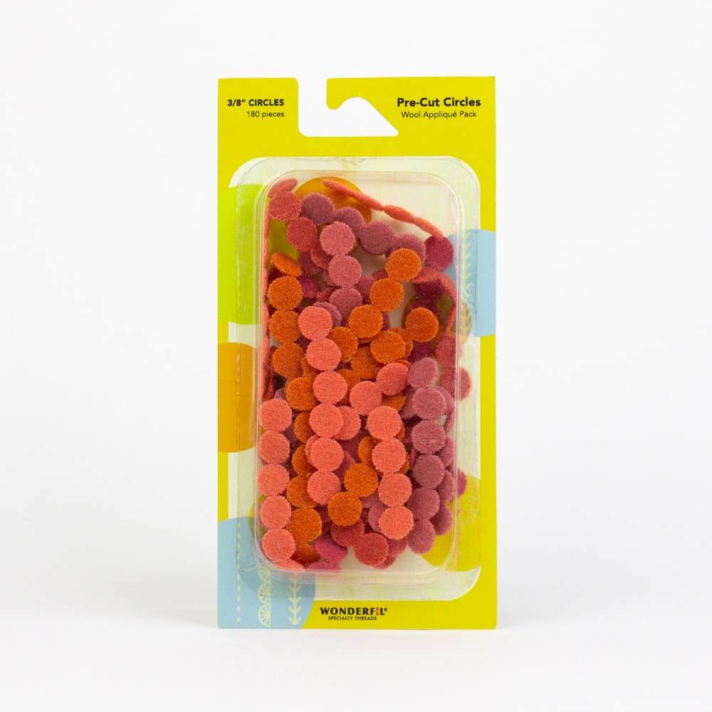 Pre-Cut Wool Circle Appliqué Packs - Sue Spargo