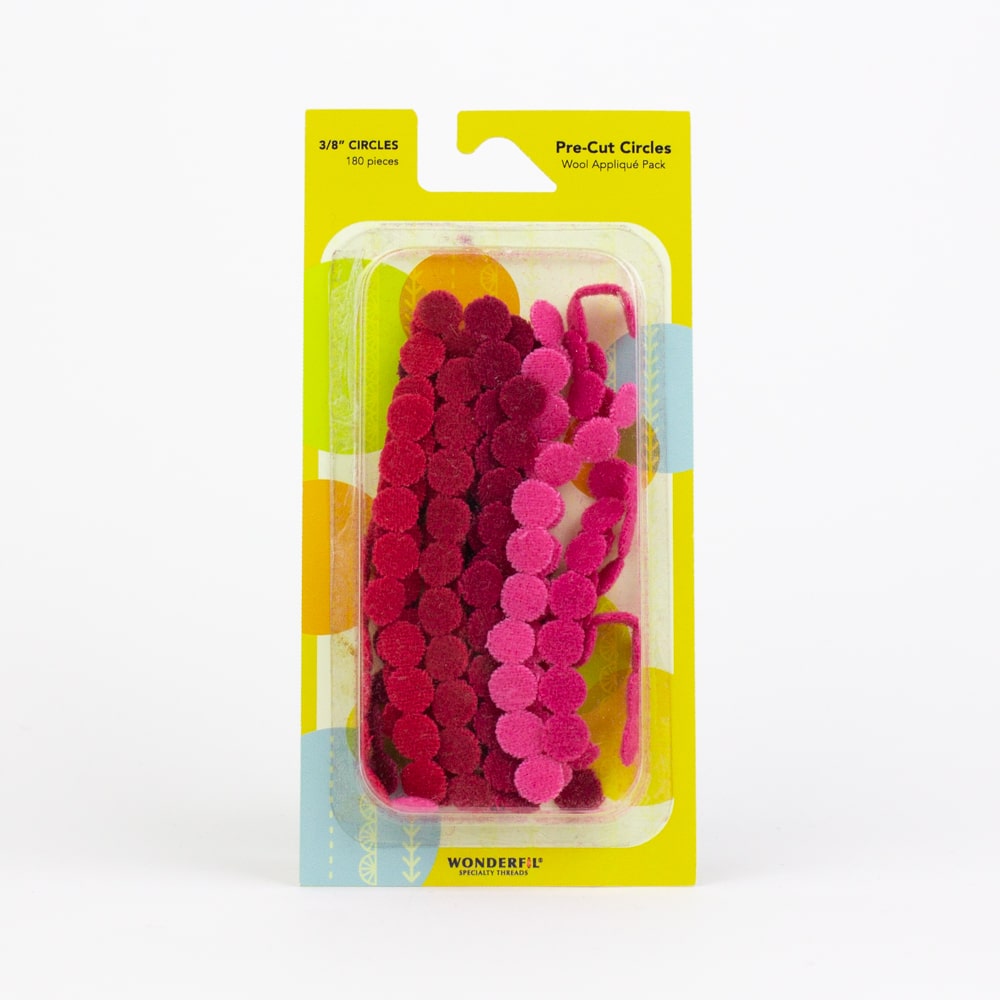 Pre-Cut Wool Circle Appliqué Packs - Sue Spargo