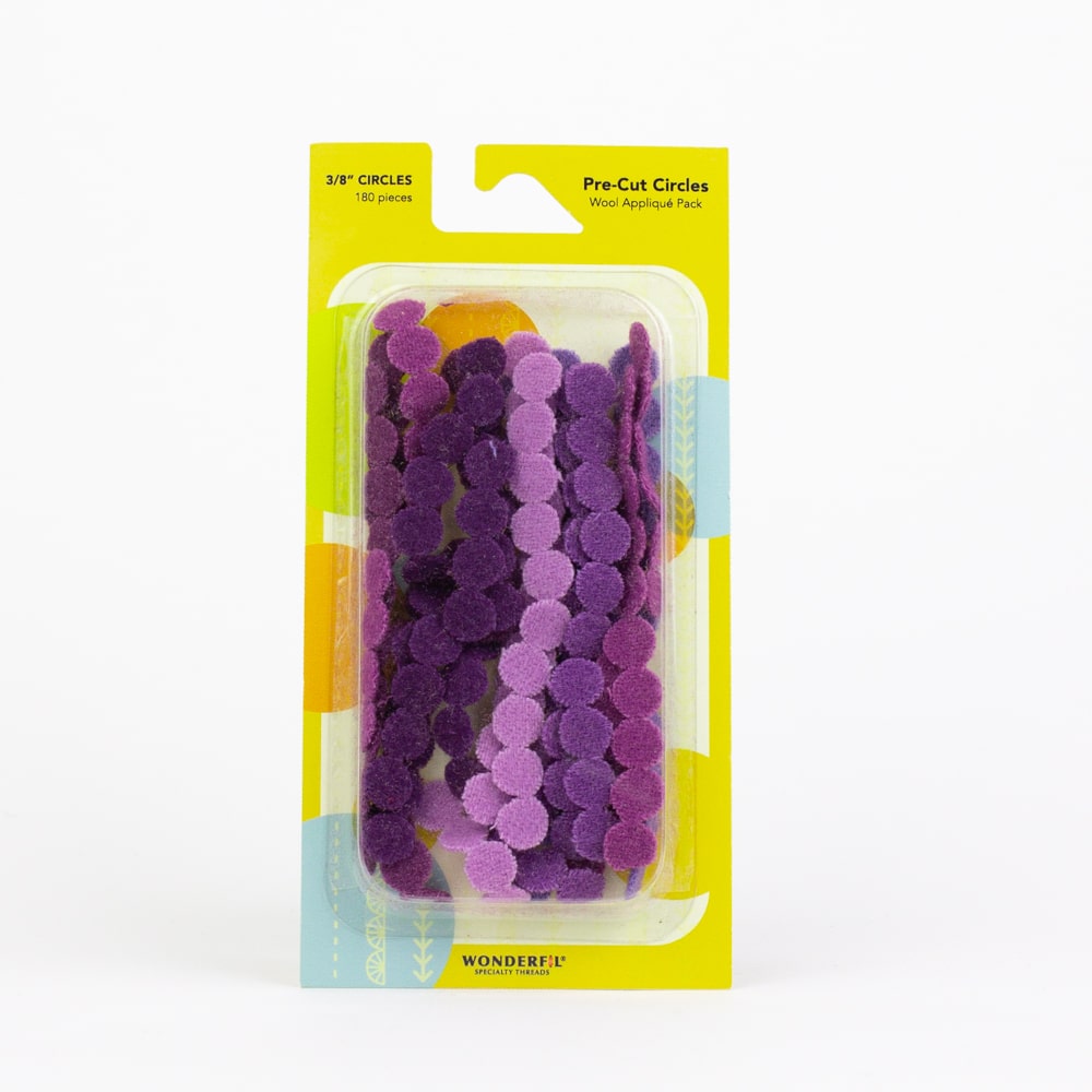 Pre-Cut Wool Circle Appliqué Packs - Sue Spargo