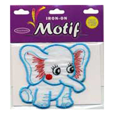 Sullivans Motif Iron On Baby Elephant