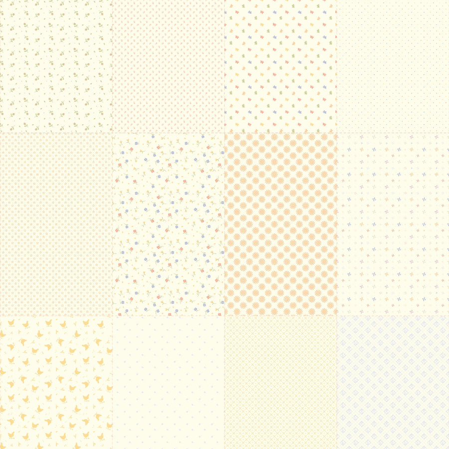 Pastel Prairie Petal M31789 11 100% Cotton Fabric