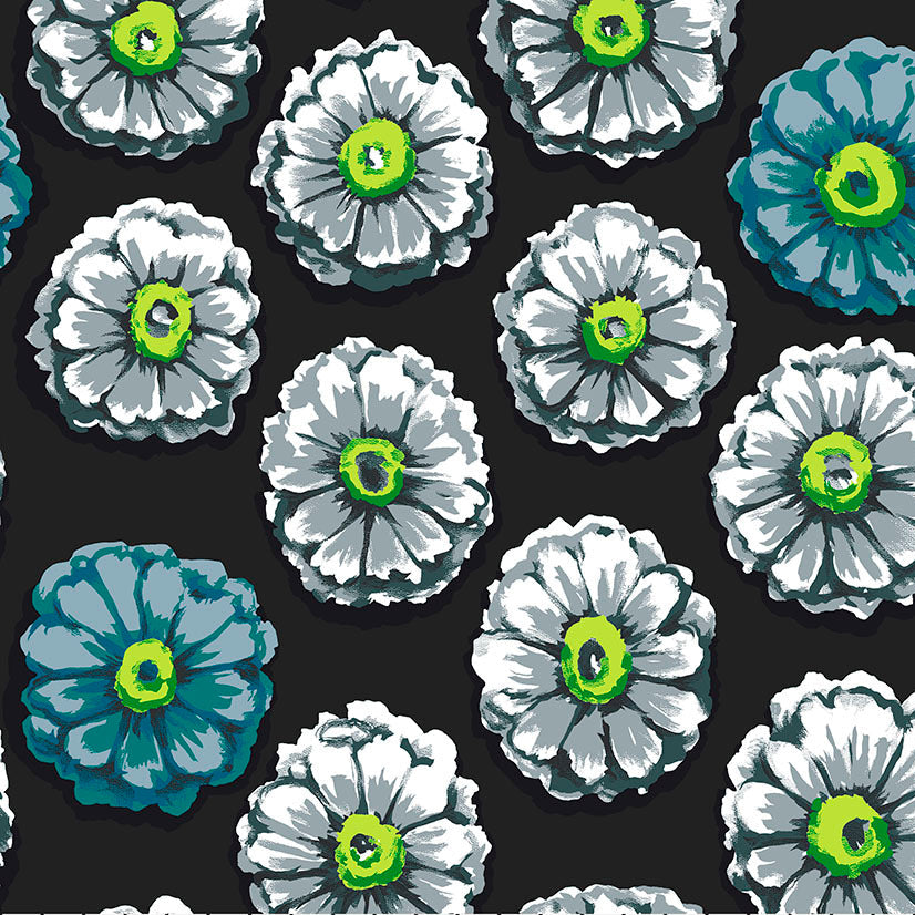Kaffe Fassett 85 and Fabulous Zinnia PWGP031.Contrast
