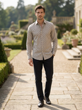 PIECE & PLENTY C15875-PEBBLE 100% COTTON