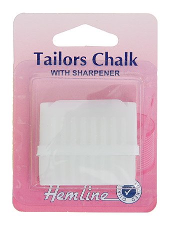 Hemline Tailors Chalk with Sharpener