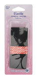Hemline General Purpose Elastic Black, 40mm, 1mtr