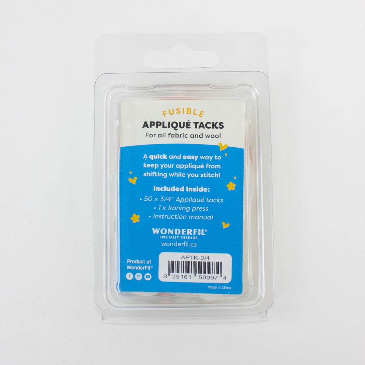 WonderFil Fusible Appliqué Tacks