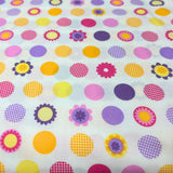 Multi Dot  Fabric Poly Cotton