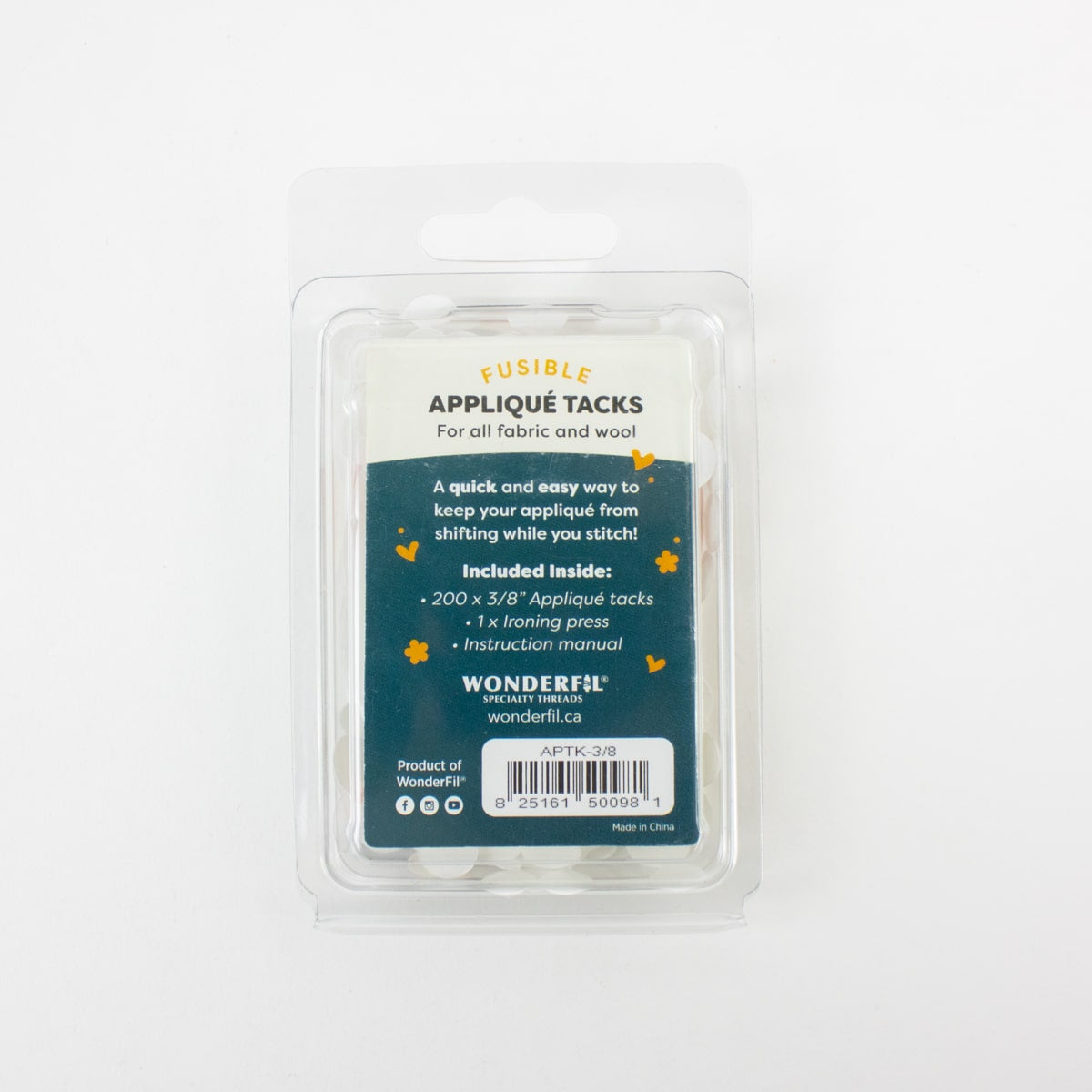 WonderFil Fusible Appliqué Tacks