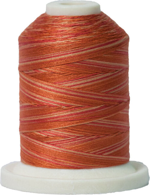 Signature Variegated Thread 700yd Rusty Oranges SM074