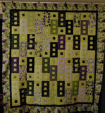 Falling Flowers Quilt Top by Cindi McCracken