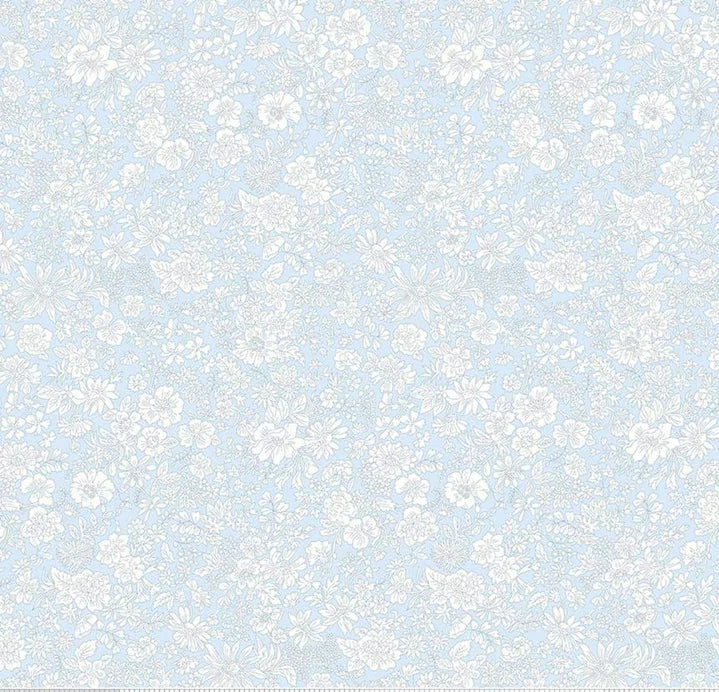 Liberty – Emily Belle Collection – Pale Sky 6424A - 100% Cotton