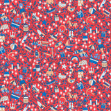 LIBERTY FABRICS MERRY AND BRIGHT – MAGICAL FOREST  5935B 100% Cotton Fabric