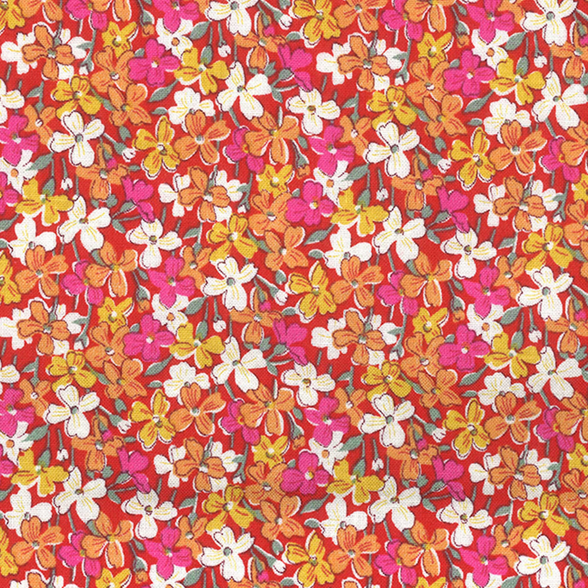 LIBERTY FABRICS THE ARTIST’S HOME COLLECTION – CAROLINE CAMPBELL 6004B 100% Cotton Fabric