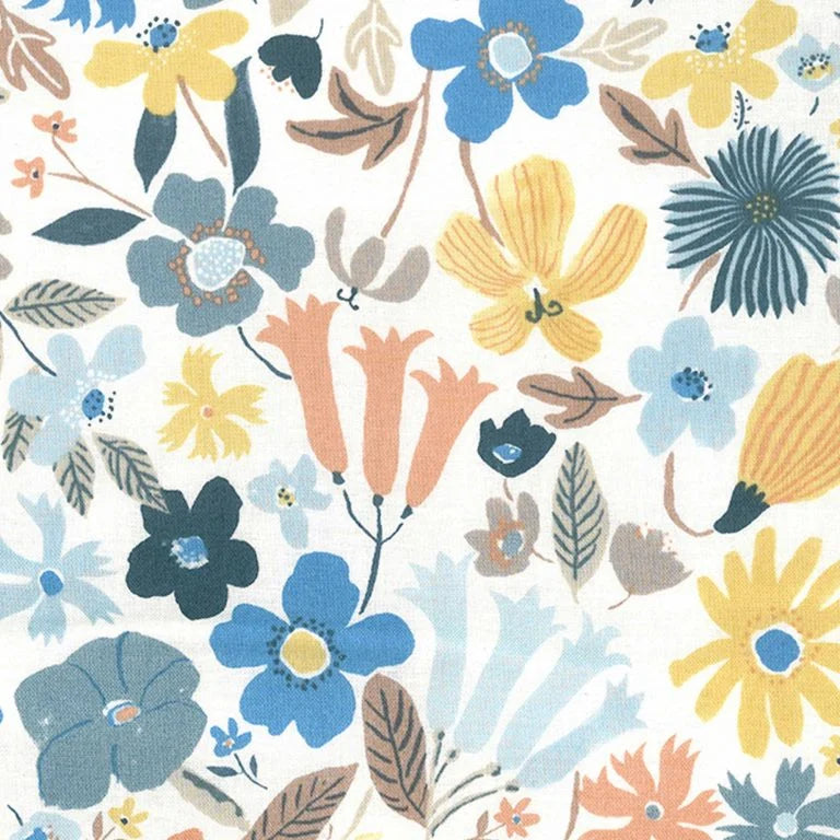 Liberty Cotton - Sketchbook Bloom 6006B - 100% Cotton Fabric
