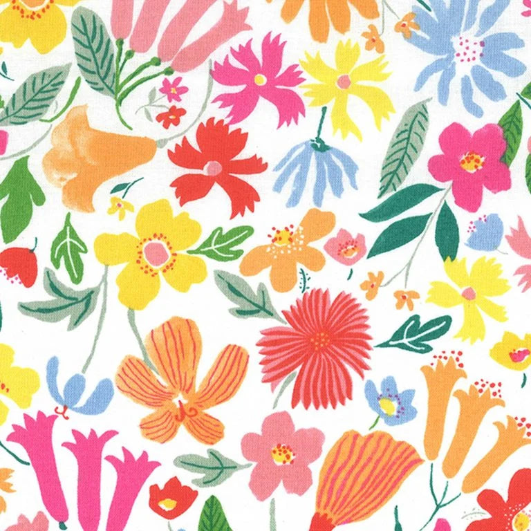 Liberty Cotton - Sketchbook Bloom 6006C - 100% Cotton Fabric