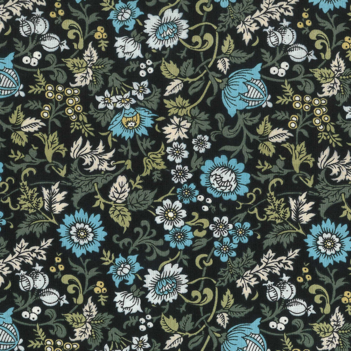 LIBERTY FABRICS THE ARTIST’S HOME COLLECTION – ANNABELLE BAILEY 6014D 100% Cotton Fabric